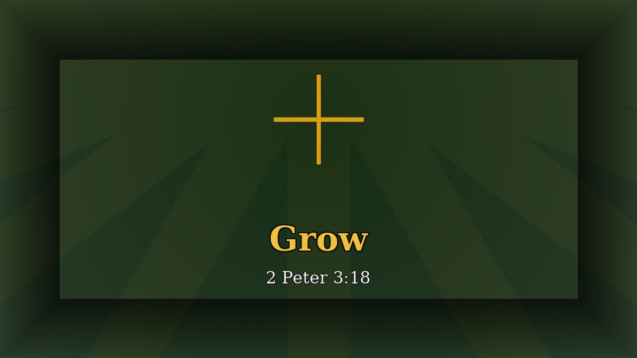 Grow — discipleship and growth